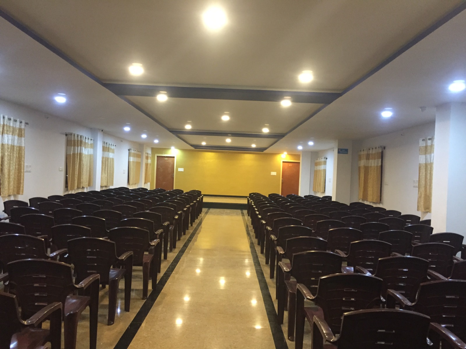 Party Hall — Empty Front View